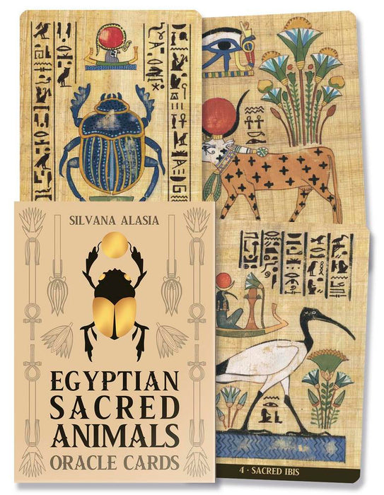 Egyptian Sacred Animals Oracle by Silvana Alasia