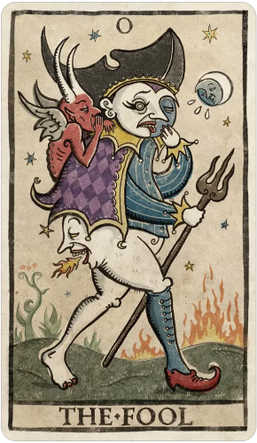 Trionfi Della Luna Tarot by Patrick Valenza