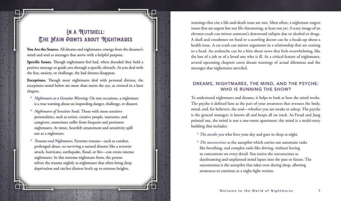 Nightmares: The Dark Side of Dreams and Dreaming: Hardcover