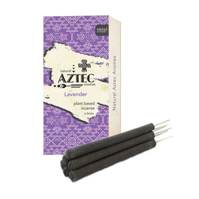 AZTEC - Lavender Plant Based Incense (6 sticks)