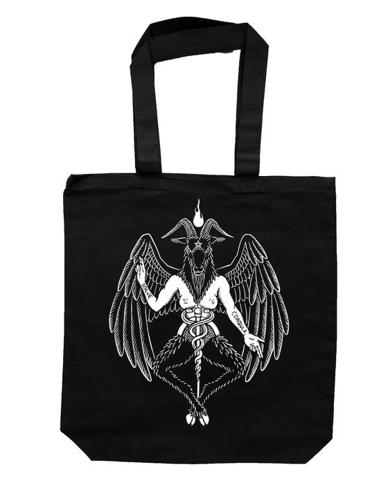 Baphomet tote bag