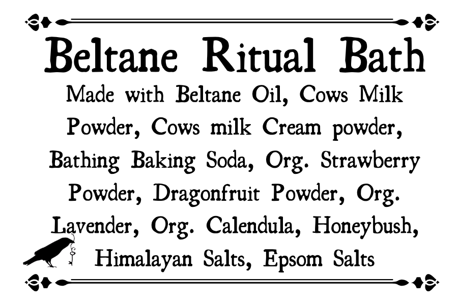 Beltane Ritual Bath