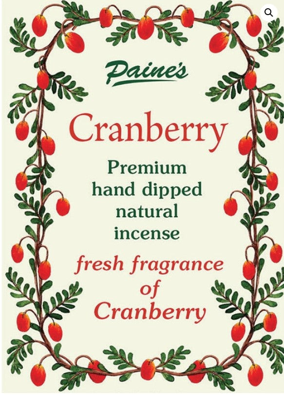 Paine's Stick Incense- Cranberry
