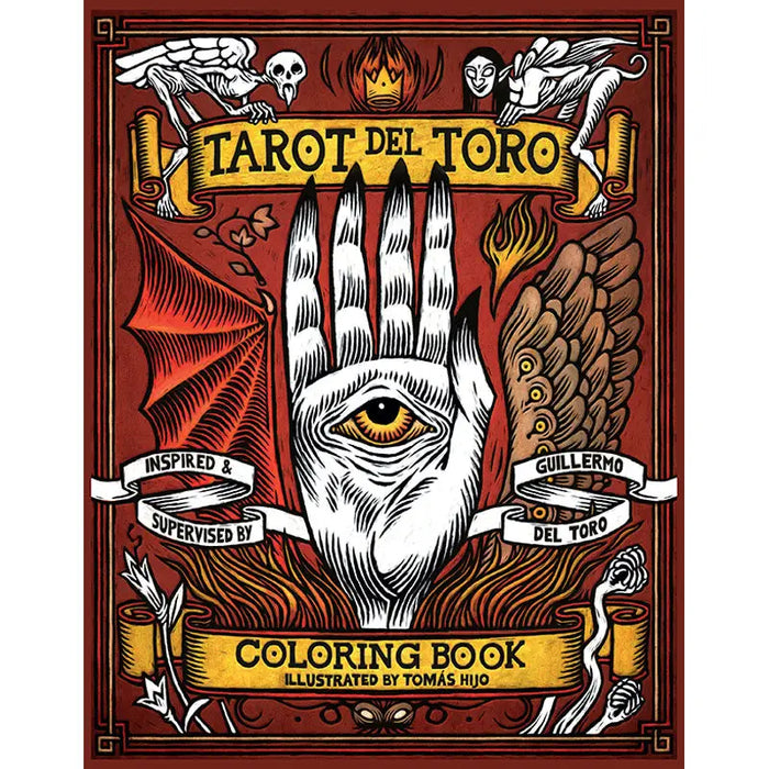 Tarot Del Toro Coloring Book