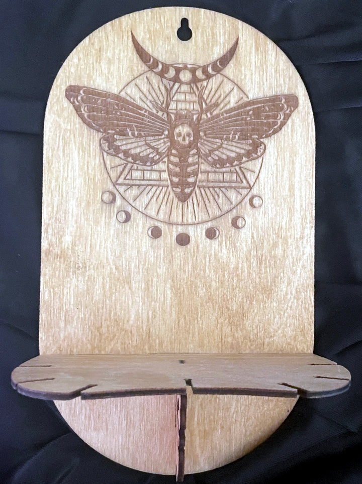 Death Moth Pendulum Holder Shelf