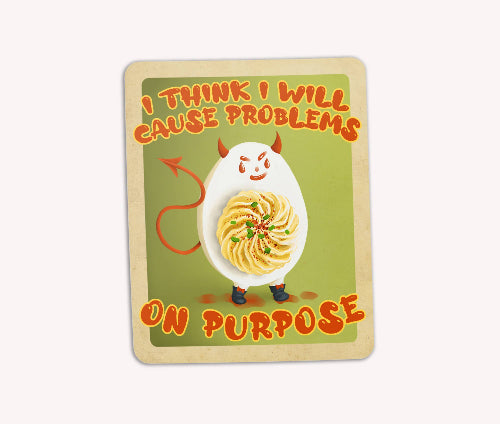 Deviled Egg Sticker