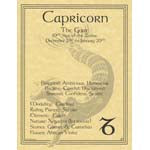 Poster Capricorn