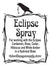 Eclipse Spray 2oz