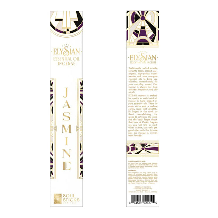 Elysian - Jasmine Essential Oil Incense Sticks