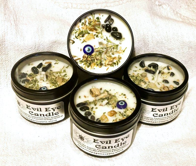 Evil Eye Soy Wax Candle