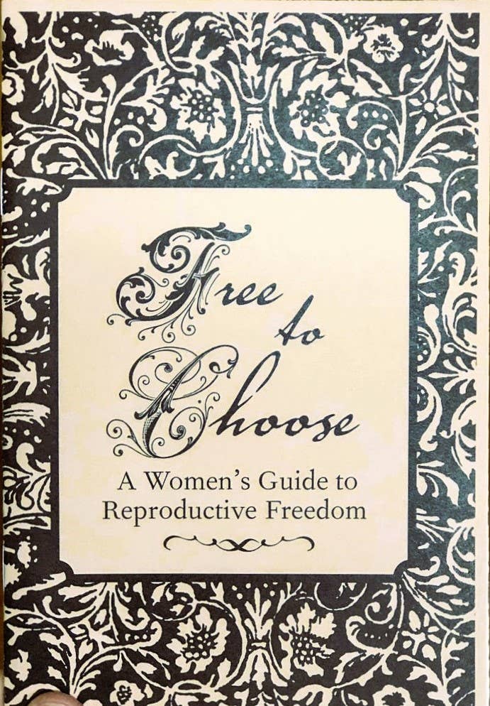 Free to Choose: Women's Guide to Reproductive Freedom (Zine)– Asheville ...
