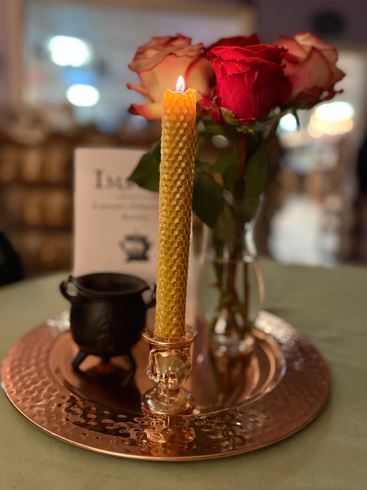 Imbolc Beeswax Taper Torch