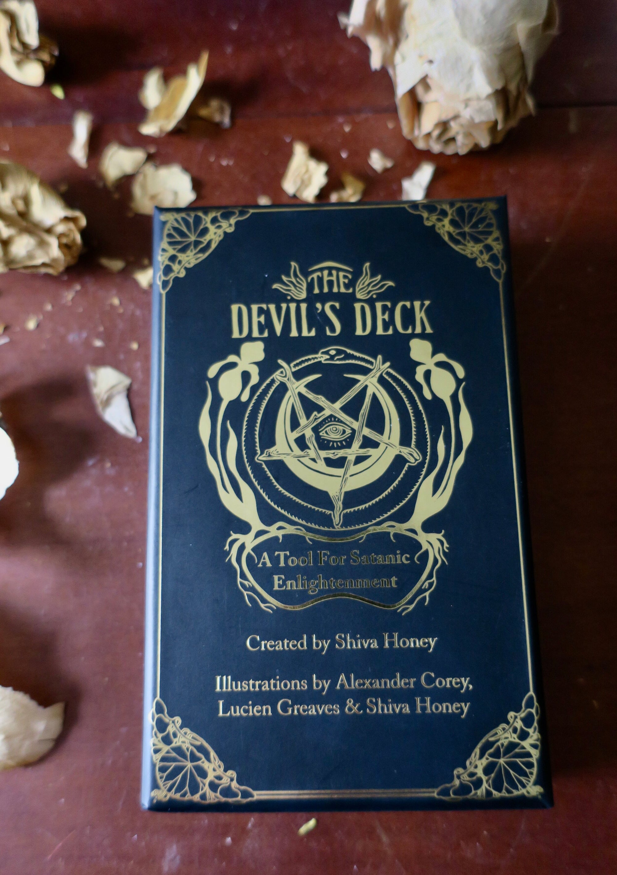 The Devil's Deck - A Ritual Deck for Satanic Enlightenment  by Shiva Honey