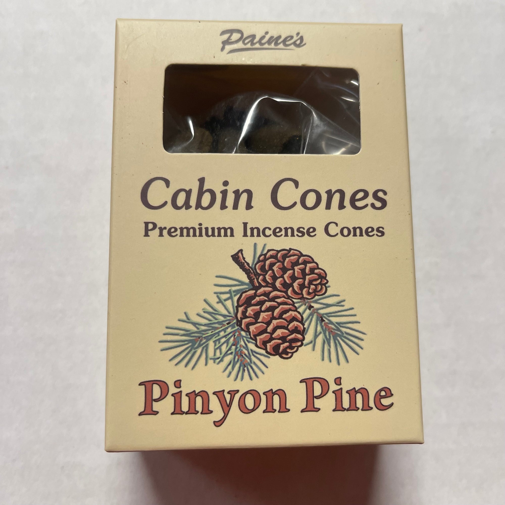 Paine's Incense Cones Boxed- Pinyon Pine