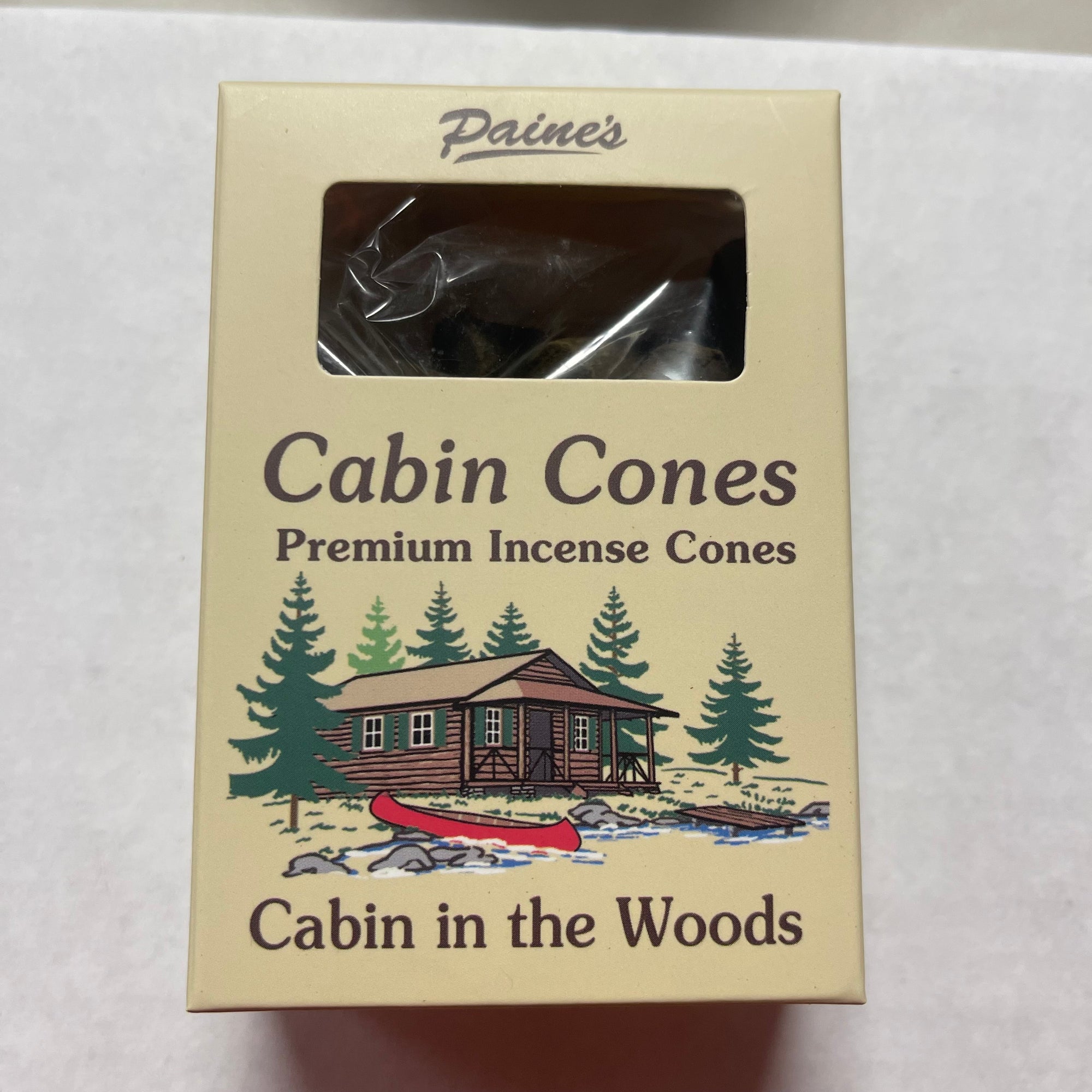 Paine's Incense Cones Boxed- Cabin In The Woods