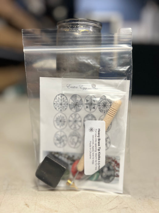 Batik Style Pysanky Easter Egg Decorating Kit