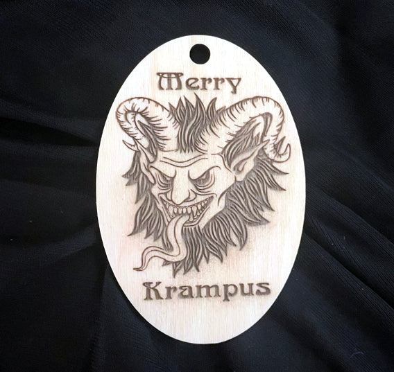 Merry Krampus Yule Ornament ~ 003
