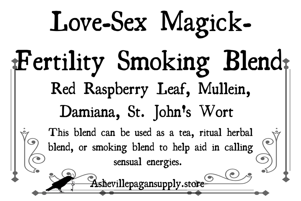 ARC Love, Sex Magick, and Fertility Smoking Blend