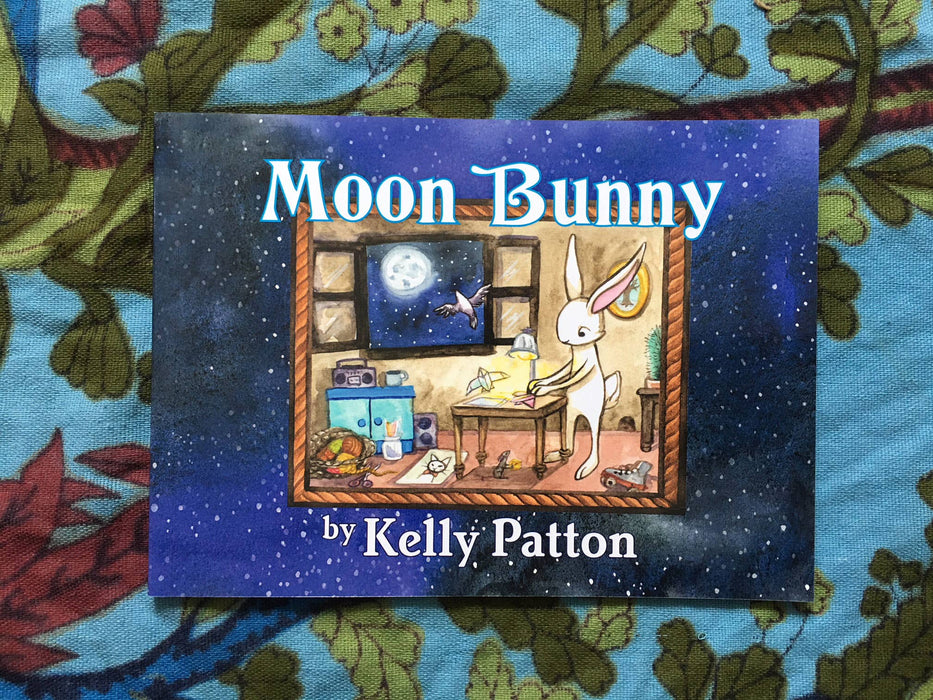 Moon Bunny Children's Book by Kelly Patton