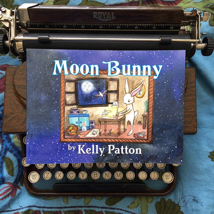 Moon Bunny Children's Book by Kelly Patton