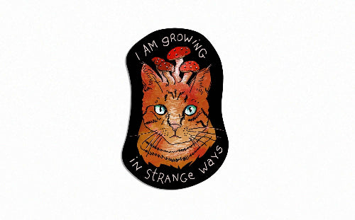 Mushroom Cat Sticker