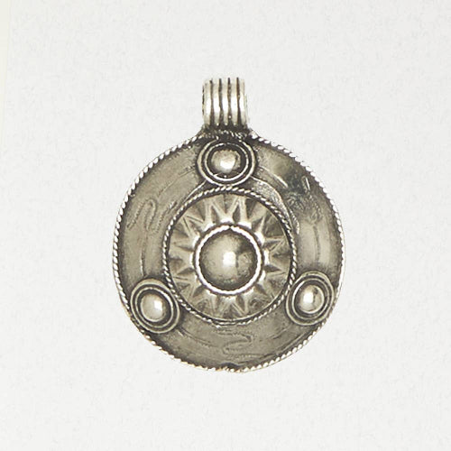 Norse Necklace – Viking Shield: Pewter
