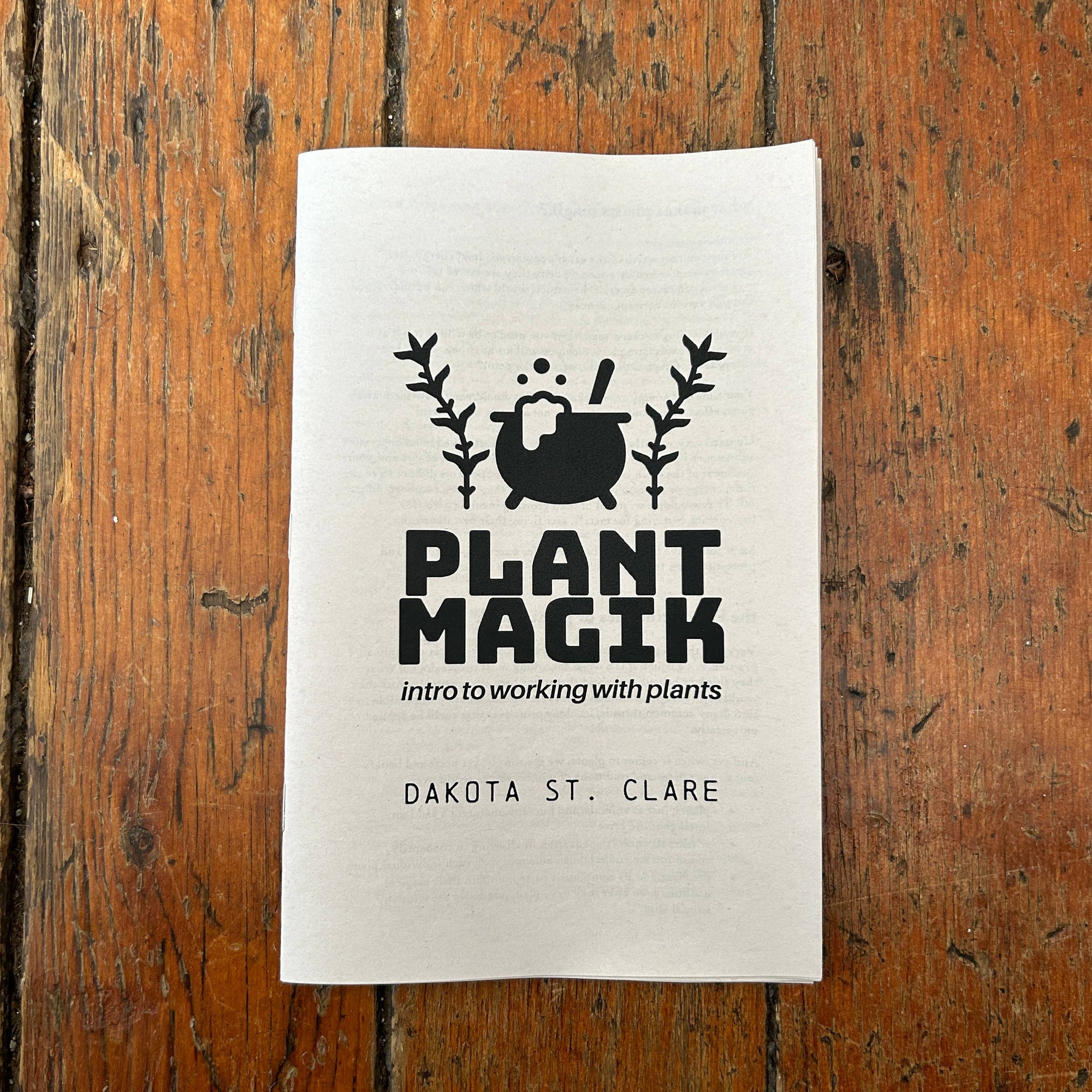 Plant Magik 101 (Zine)