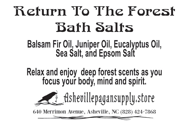 Return to the Forest Bath Salts