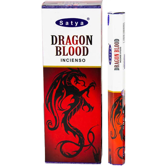 Satya Hexagonal Pack Incense - Dragon Blood