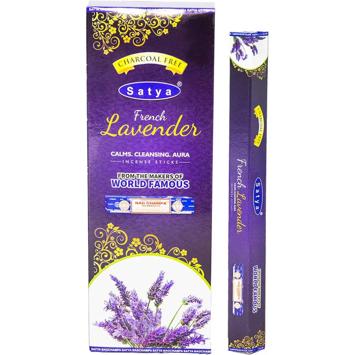 Satya Hexagonal Pack Incense - Lavender
