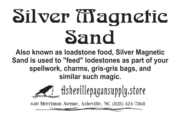 Silver Magnetic Sand (Lodestone Food) 1oz