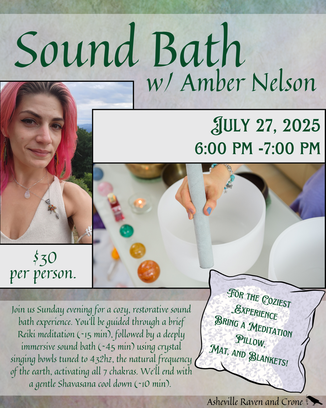 Sound Bath with Amber Nelson