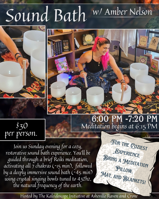 Sound Bath with Amber Nelson