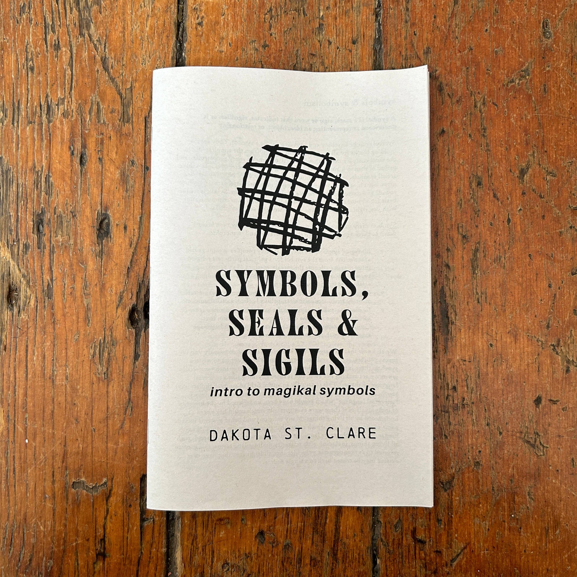 Symbols, Seals & Sigils (Zine)