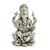 Small Ganesha Sitting on Lotus