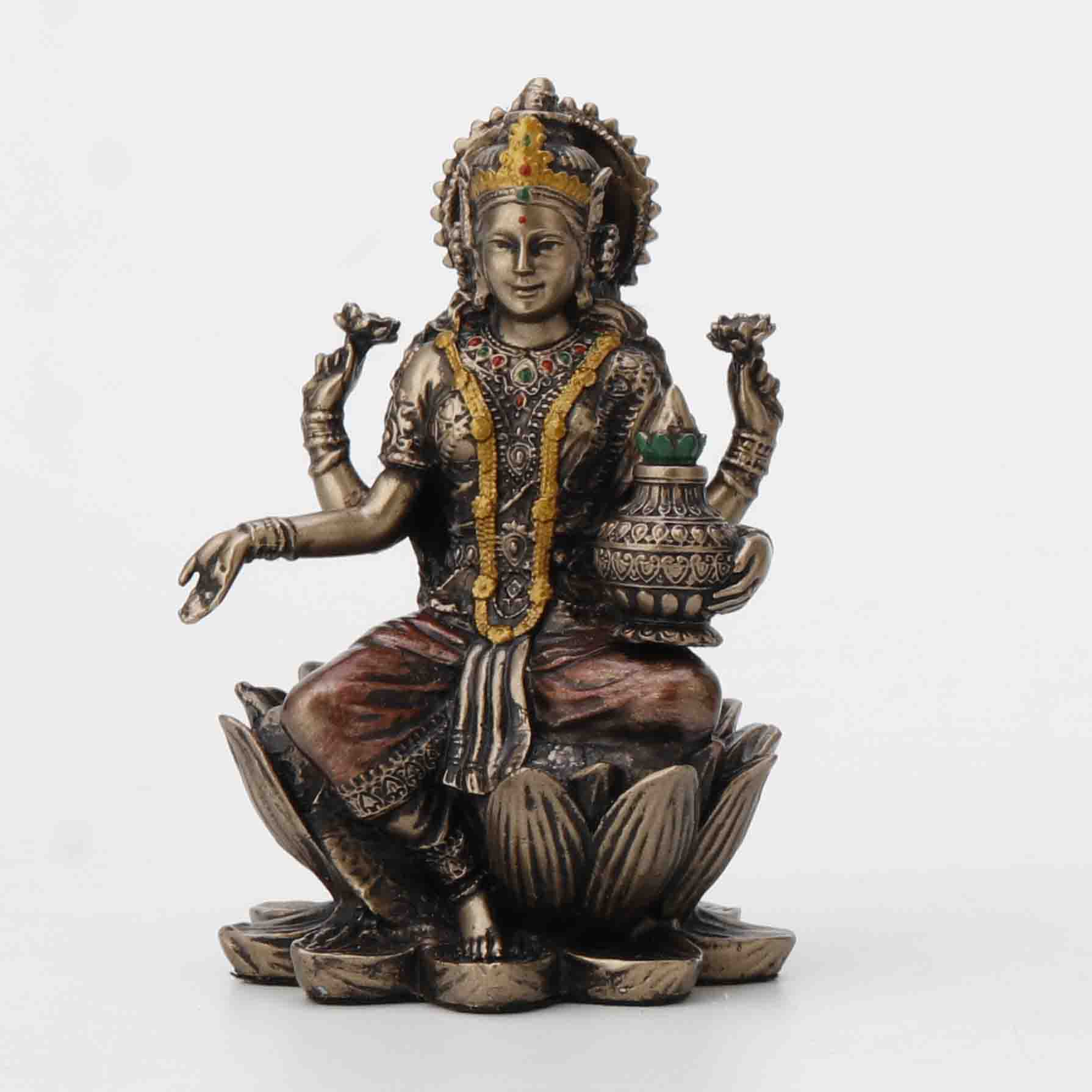 Lakshmi Sitting On Lotus