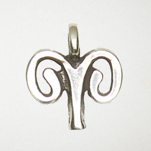 Zodiac Necklace - Aries: Pewter