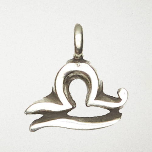 Zodiac Necklace - Libra: Pewter