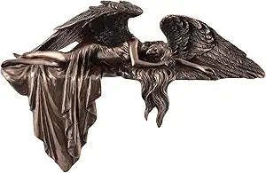 Guardian Angel Lying On Side Ledge Decor