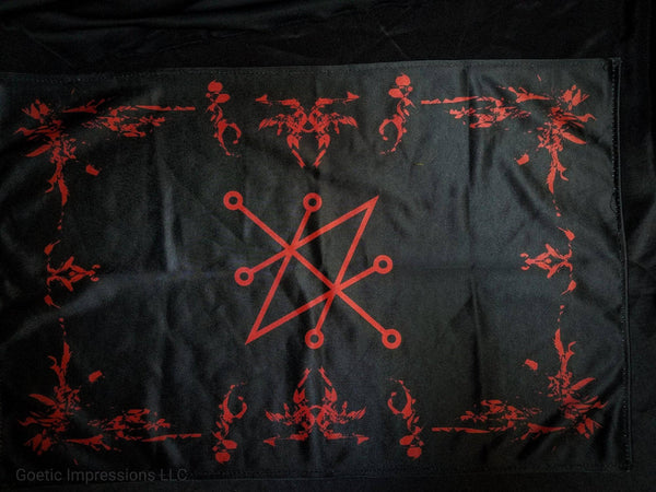 Azazel Altar Cloth - Asheville Pagan Supply