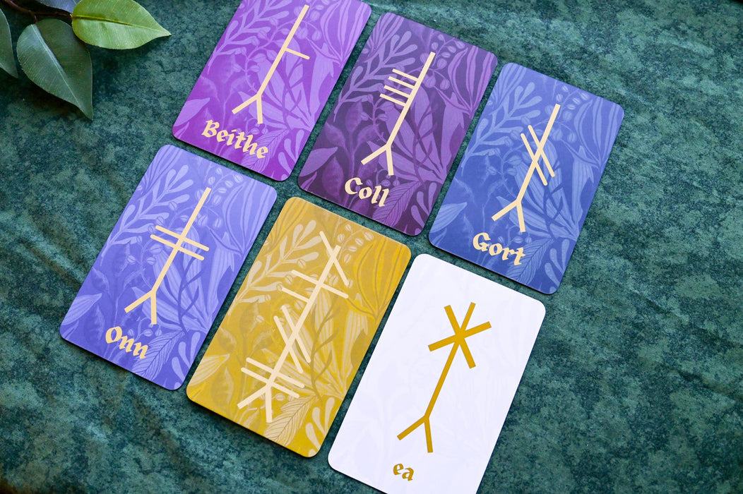 Ogham: 25-Card Deck and 192-Page Guidebook