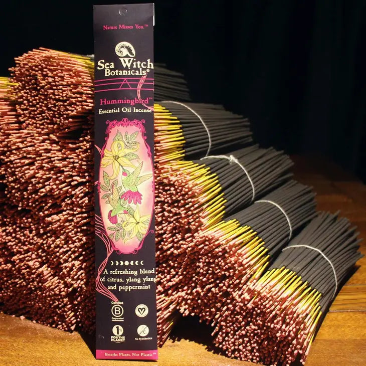 Sea Witch Botanical Incense Box Hummingbird (20 Sticks)