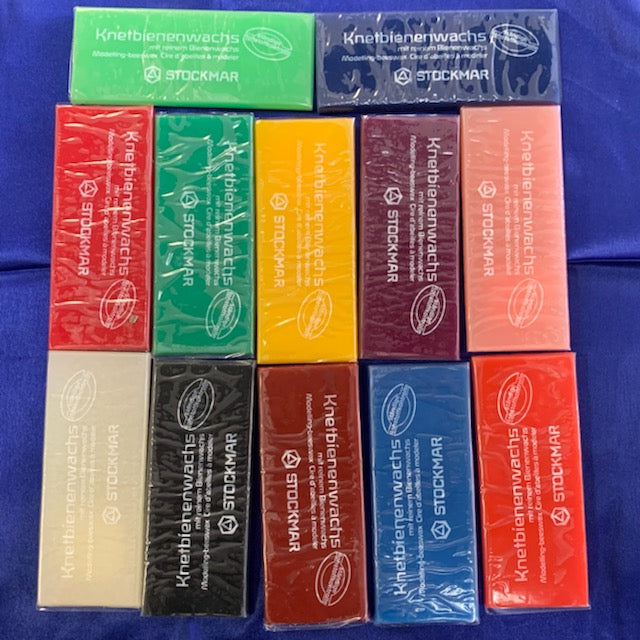 Malleable Beeswax Blocks - Assorted Colors