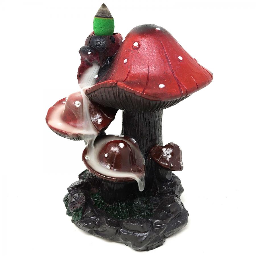 Mushroom Backflow Cone Incense Burner