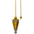 Chambered Pendulum Brass w/ Silver Plated Point