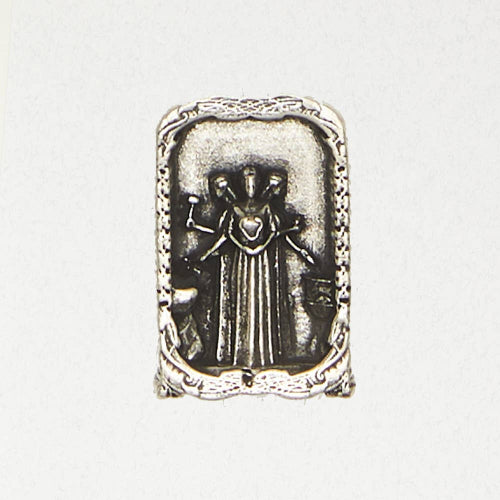 Celtic Pewter Pendant Necklace - Saint Brigid: Pewter