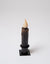 Black Battery Operated LED Timer Taper Candle