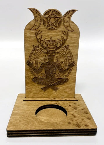Cernunnos Single Tarot Card Holder