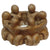 Gypsum Cement T-light Holder Circle of Goddesses