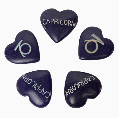 Soapstone Zodiac Heart